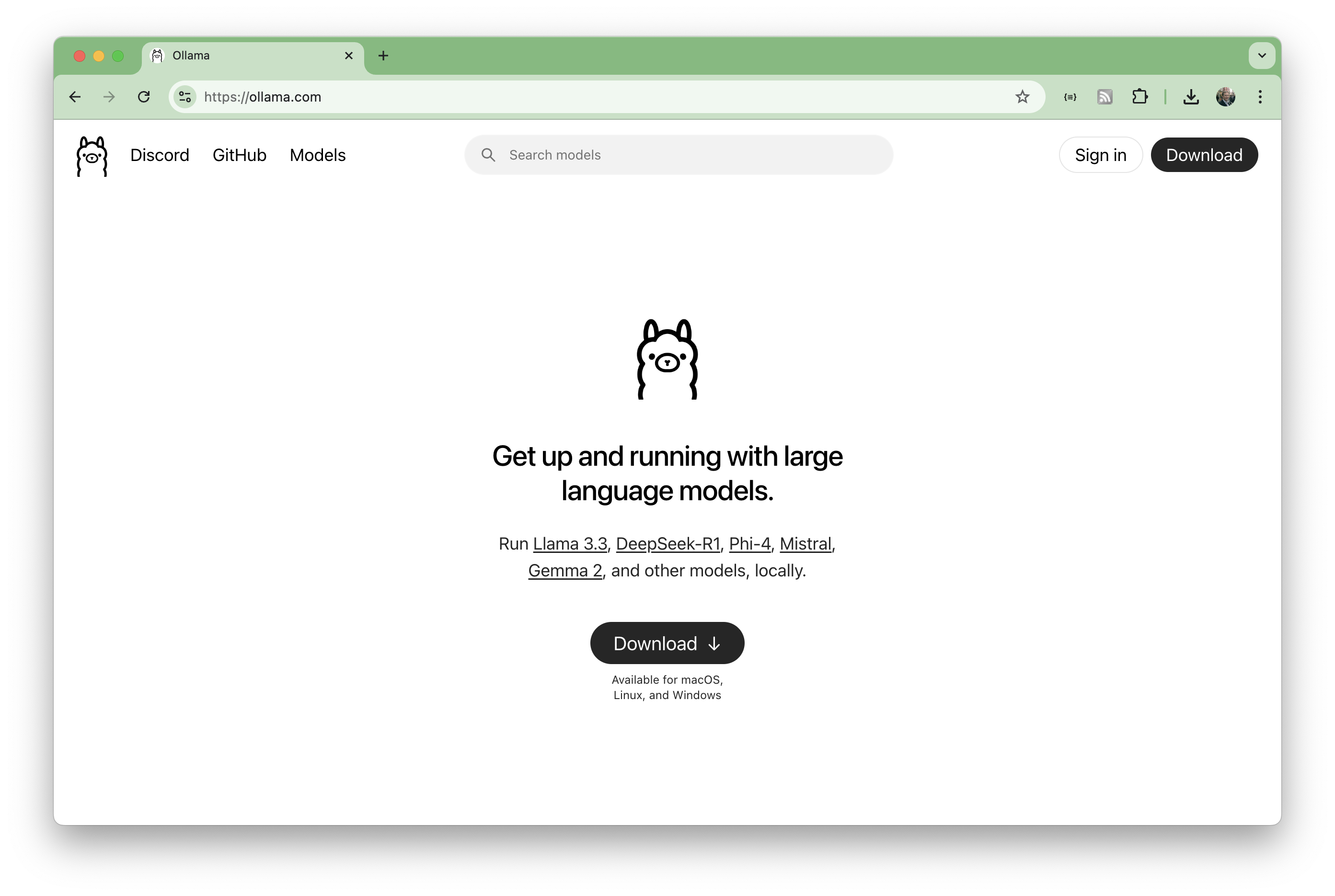 ollama